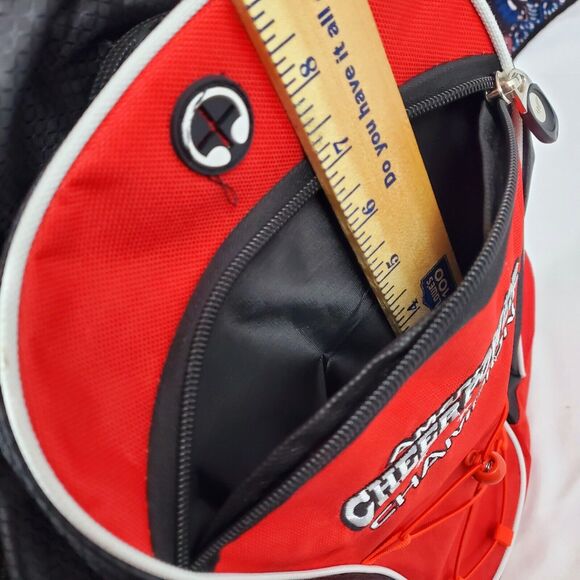 American Cheer Power Champion Backpack Cheerleader Competition Red Girls Gear - Picture 6 of 9